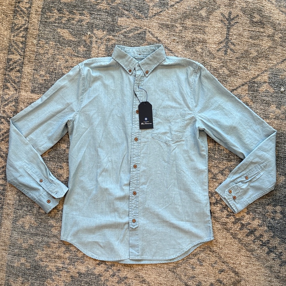 Ben Sherman Sky Blue Casual Shirt